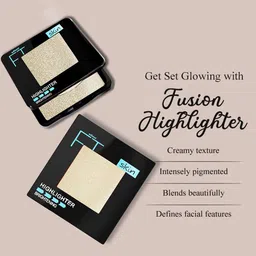 Adbeni Set Of 2 Imported Color & Strokes Baked Highlighter - Shade 01-03 image 3