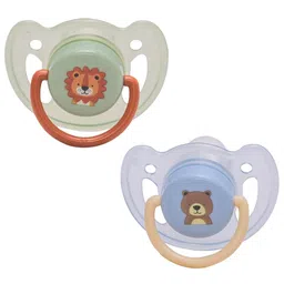 Adore 2-Pcs Blue & Green Printed Vented Pacifier BPA Free Kids Teethers-34