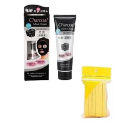 skrynnzer Set Of 2 Charcoal Mask & Facial Sponge-2