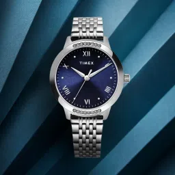 3Hands, Blue Dial Analog Watch - For Women TWEL20201-image-17