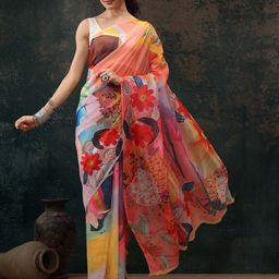 KALINI Block Print Saree-picture-11