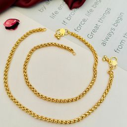 Anouk Set Of 2 Gold-Plated Anklets image 3