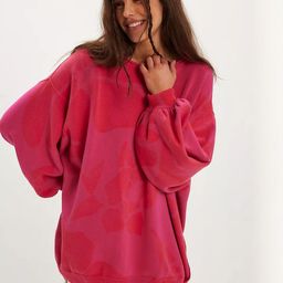 HERE&NOW Women Oversized Solid Sweatshirt-picture-44