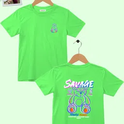 Dagcros Kids Green Tshirts-image-97