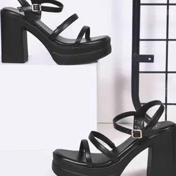 JM Looks Women Block Heel Sandals-image-51