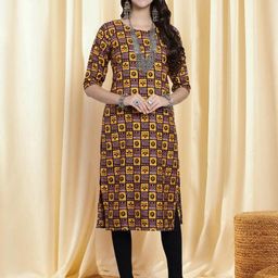 Ethnic basket Women Multicoloured Kurtas-picture-35