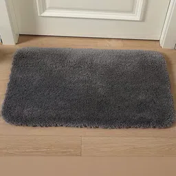 RJVT Grey Microfibre 1400 GSM Bath Rugs-picture-25