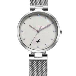 Fastrack Women Dial & Stainless Steel Bracelet Style Straps Analogue Watch 68049SM01-26