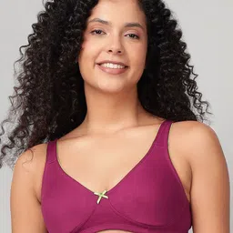 Clovia Full Coverage Non Padded All Day Comfort Cotton T-shirt Bra-picture-19