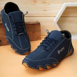 HIDA Men Non-Marking Running Lace-Ups Shoes-45