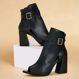 Forever Glam by Pantaloons Women Block Mules-26