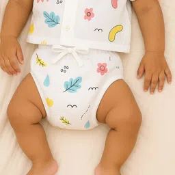 Nuego Infants Pure Organic Cotton Muslin Nappy-picture-8
