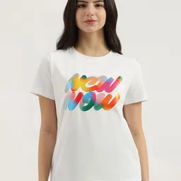 United Colors of Benetton Women Printed Applique T-shirt-picture-11