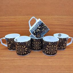 laghima jadon Multicoloured Ceramic Cups and Mugs Set of-30