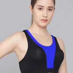 EFFECTINN Colourblocked Bra Full Coverage Lightly Padded image 3