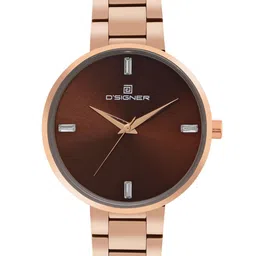 D'SIGNER Women Stainless Steel Bracelet Style Straps Analogue Watch 794RGM.9L-picture-8