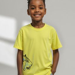 Tiny Toonzzz Boys Biker Printed Extended Sleeves Pockets T-shirt-picture-35