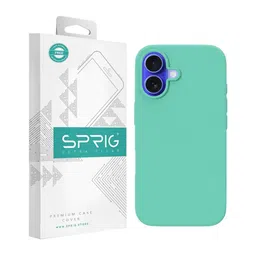SPRIG Solid Printed iPhone 16 Plus Bumper Case Mobile Accessories-45