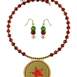 Vidhya Kangan Gold-Toned Brass Necklace-image-48