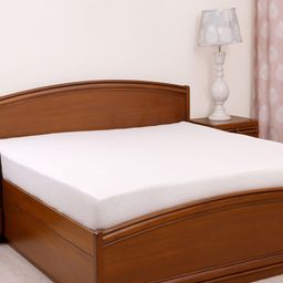 TIDY SLEEP White Solid Water-Proof Mattress Protector-19