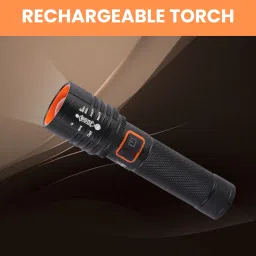 Rechargeable Torch Light, Telescopic Zoom, Ultra Bright LED Flashlight Z385 Torch-image-90