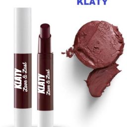 Non Transfer,12Hrs.Stay waterproof Matte Crayon (Dark Maroon) Lipstick 70-image-58