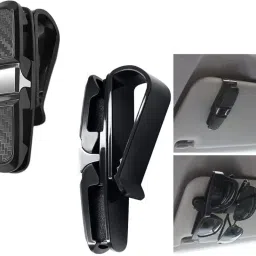 EZ-S7 29 Black Car Sunglass Clip Holder-17