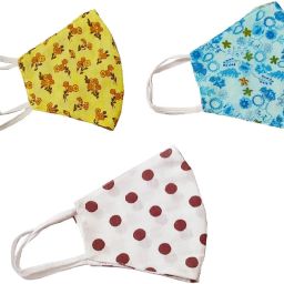 100% Pure Cotton Cloth Soft and Skin Friendly Mouth Nose Cover Designer Face Mask Double Layer High Premium Quality Cloth Mask(Washable & Reusable) SnSMD37-Cotton Reusable, Washable Cloth Mask-image-57