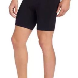 Solid Men Black Tights-image-7