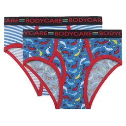 Bodycare Kids Boys Pack Of 2 Assorted Cotton Basic Briefs-17