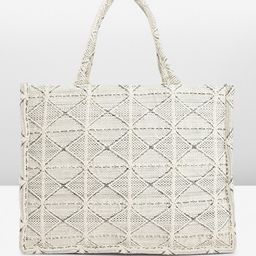 Anouk Geometric Structured Handheld Bag-85