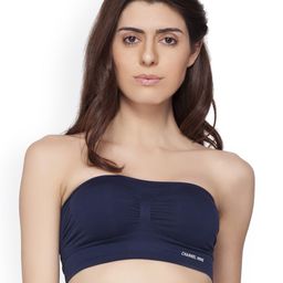 C9 AIRWEAR Blue Solid Non-Wired Non Padded Everyday Bra P2301_Navy-11