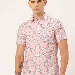 Integriti Slim Fit Tropical Printed Casual Shirt-image-36