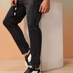 Mast & Harbour Men Tapered Fit Mid-Rise Stretchable Jeans-image-78