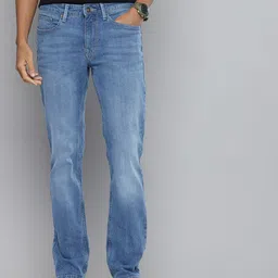 Flying Machine Men Slim Fit Light Fade Stretchable Jeans-image-96
