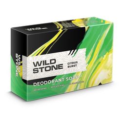 Wild stone 6-Pc Soap Combo for Men 100g each - Icy Fresh + Charcoal Cleanse + Citrus Burst image 5