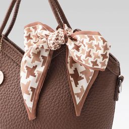 all about you Structured Handheld Bag with Bow Detail image 2
