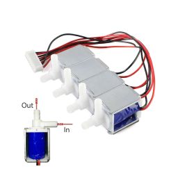 ELECROW DC 12V Four-Way Solenoid Valve 2.1 Smart Watering System Efficient Water Distribution With 4-Way Valve Upgrade Your Watering System - RS7062ELECROW DC 12V Four-Way Solenoid Valve 2.1 Smart Watering System Efficient Water Distribution With 4-Way Valve Upgrade Your Watering System - RS7062-4