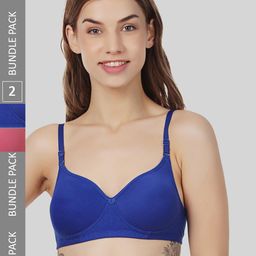 FUNAHME Pack of 2 Full Coverage Lightly Padded Bra With All Day Comfort-picture-11