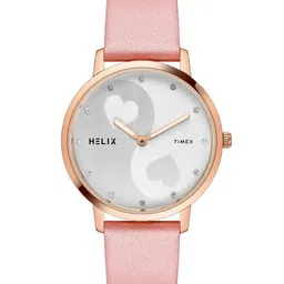 Helix Women Brass Printed Dial & Leather Straps Analogue Watch TW056HL06T-image-35
