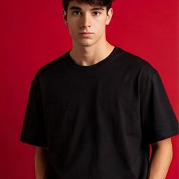 SMAN Men Drop-Shoulder Sleeves T-shirt-image-98