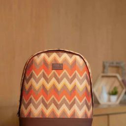 ZOUK Dome Daypack Multicolor Printed Mini Backpack-10