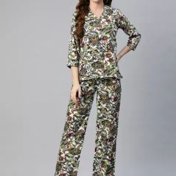 Cottinfab Multicolor Printed Co-Ord Set-10