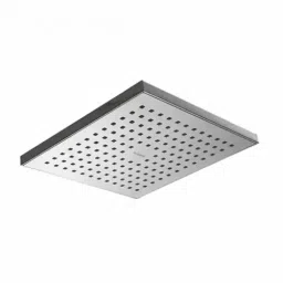 PLUMBER Square-8 ABS Overhead rain shower 200x200 mm full and 304.8 mm (12 Inch) square shower arm, RS-2000-0