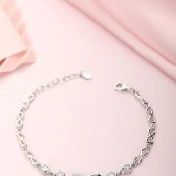 Zavya 92.5 Sterling Silver Bracelet for Women-image-11