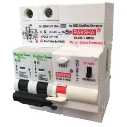 Shelter R03 DPEV 20 A 30 mA Double Pole White ELCB + MCB, R03-2P 20-30-picture-46