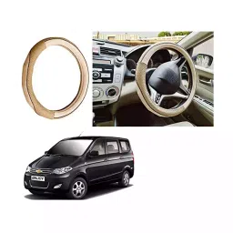 Auto Pearl Ring Type Car Steering Wheel Cover (Diamond Plus) Compatible with Enjoy-image-25