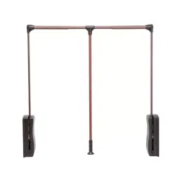 Hettich Wardrobe Lift 580 mm Mocha Finish, 9339913-picture-9