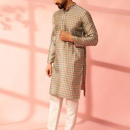 Anouk Men Regular Kurta with Pyjamas image 5