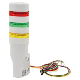 IDEC LD6A Type LED Laminated Indicator Wall Mounting Type with 60 mm Outer Dia, LD6A-5WQW-GYRSW-picture-26